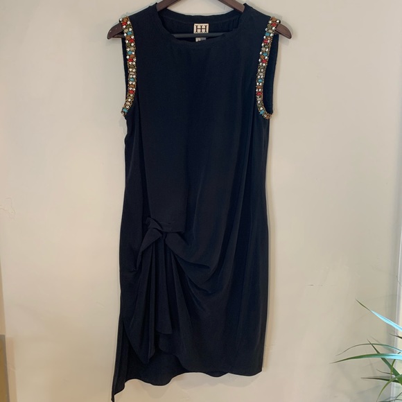 ✨HH Silk Gathered Dress✨ - Picture 2 of 8